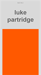 Mobile Screenshot of lukepartridge.com